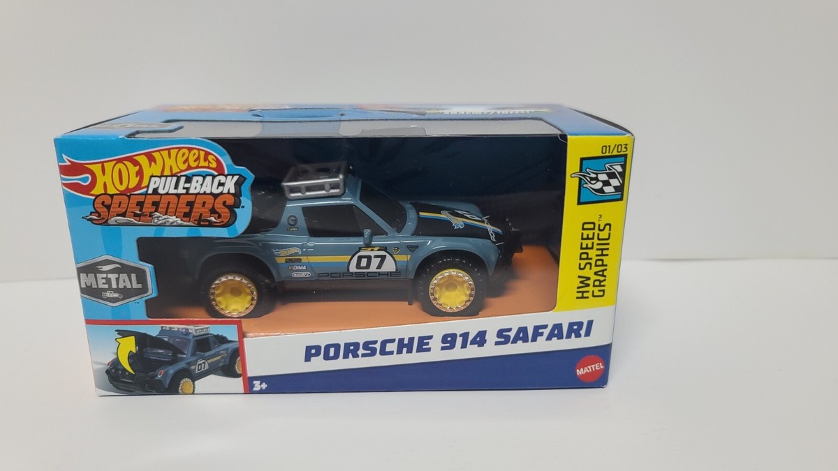 Hot Wheels Pull-Back Speeders PORSCHE 914 SAFARI 2024