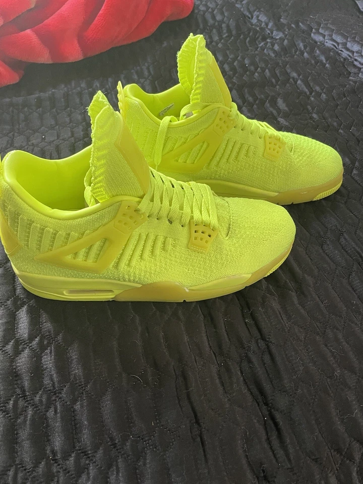 耐克 Nike Air Jordan 4 RETRO FLYKNIT (AQ3559-700) 9 码 — 第 2/4 张图片