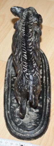tier figur eisen guss keiler wild sau 2,6 kg alt top waidmann jäger vintage deko - Bild 11 von 15