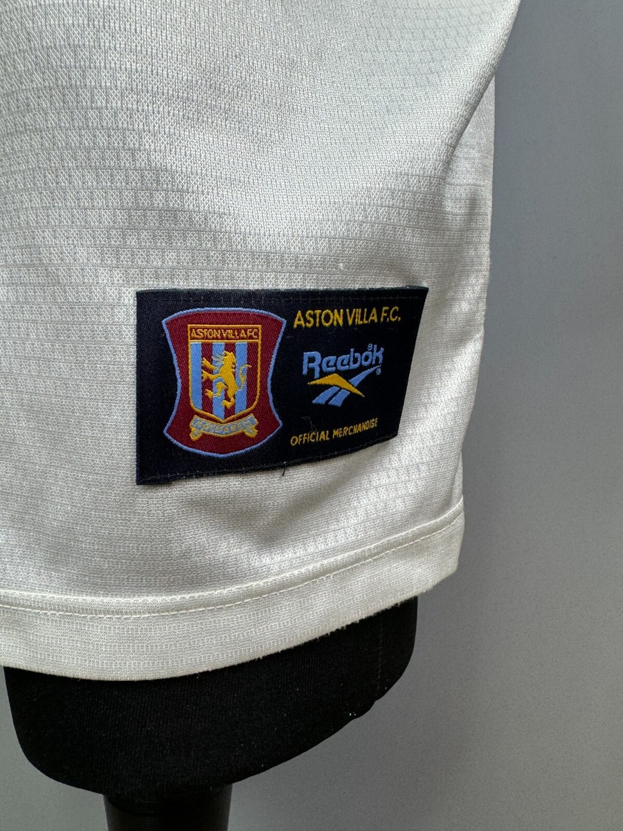 ASTON VILLA 1997 1998 AWAY SHIRT FOOTBALL SOCCER JERSEY REEBOK