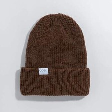 Coal Stanley Soft Knit Cuff Beanie Brown