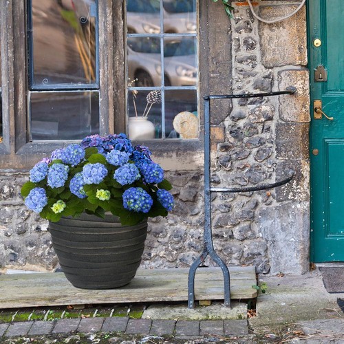 Runde Gartenpflanzgefäße IDEALIST Betonreihe Ei Outdoor Töpfe mit Ablaufloch - Bild 24 von 24