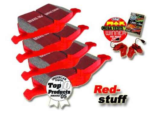 EBC Pastillas Freno Redstuff Delant. para Land Rover Discovery 3 ( Taa ) - Imagen 1 de 4