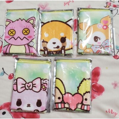 Sanrio Character Award 2020 Petit Towel Set of 5 Aggretsuko Humming Mint Japan