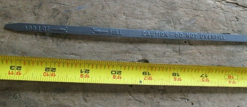 NOS 1950's 60's? GM Chevy Buick Olds Oil Dip Stick Embossed M - Picture 3 of 5