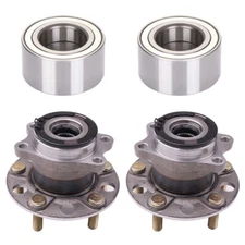 PICKOOR 4X Wheel Hub Bearings Assembly Front Rear AWD For Jeep Compass Patriot