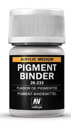 VALLEJO 26.233 - Pigmenti Binder, Fissativo Per Pigmenti Acrilico. 35 Ml