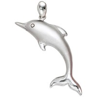 "Jobo\"40660\"AnhäNger Delfin 925 Sterling Silber Rhodiniert Mattiert DelfinanhäNge"