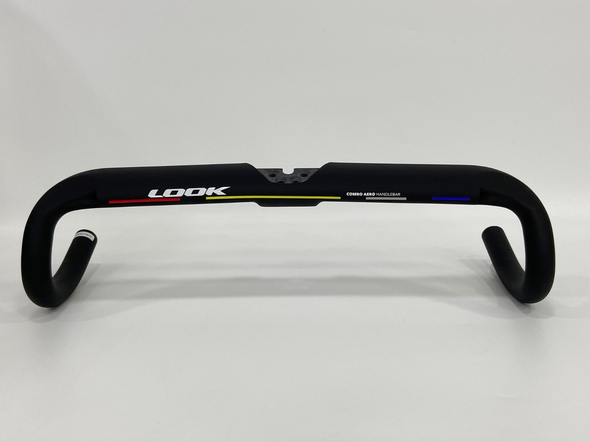 Look Combo Aero Carbon Handlebar ( Proteam Black ) For Look