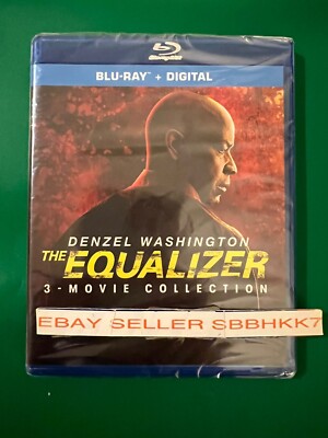 The Equalizer: 3-Movie Collection [Blu-ray 3 Pack + Digital Copy] New Free Shipp