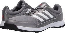 NIB MENS ADIDAS EE9420 TECH RESPONSE 2.0 GREY /WHITE GOLF CLEATS SHOES WIDE