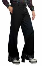 Dreamgirl Men's Disco Sequins Flared Bell Bottom Night Fever Costume Pants 9605