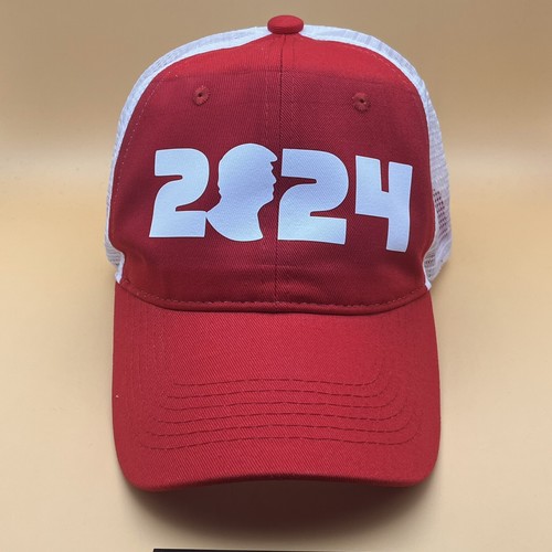 trump hat 2024 silhouette trucker style hat make America great again 2024 - 第 1/5 張圖片