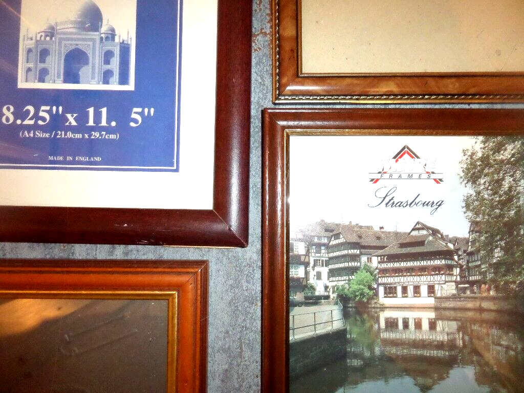 JOB LOT VINTAGE PHOTO FRAMES PICTURE FRAMES WALL GALLERY eBay