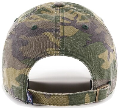 Tennessee Titans NFL '47 Camo Clean Up Relaxed Dad Hat Cap Adult Mens  Adjustable