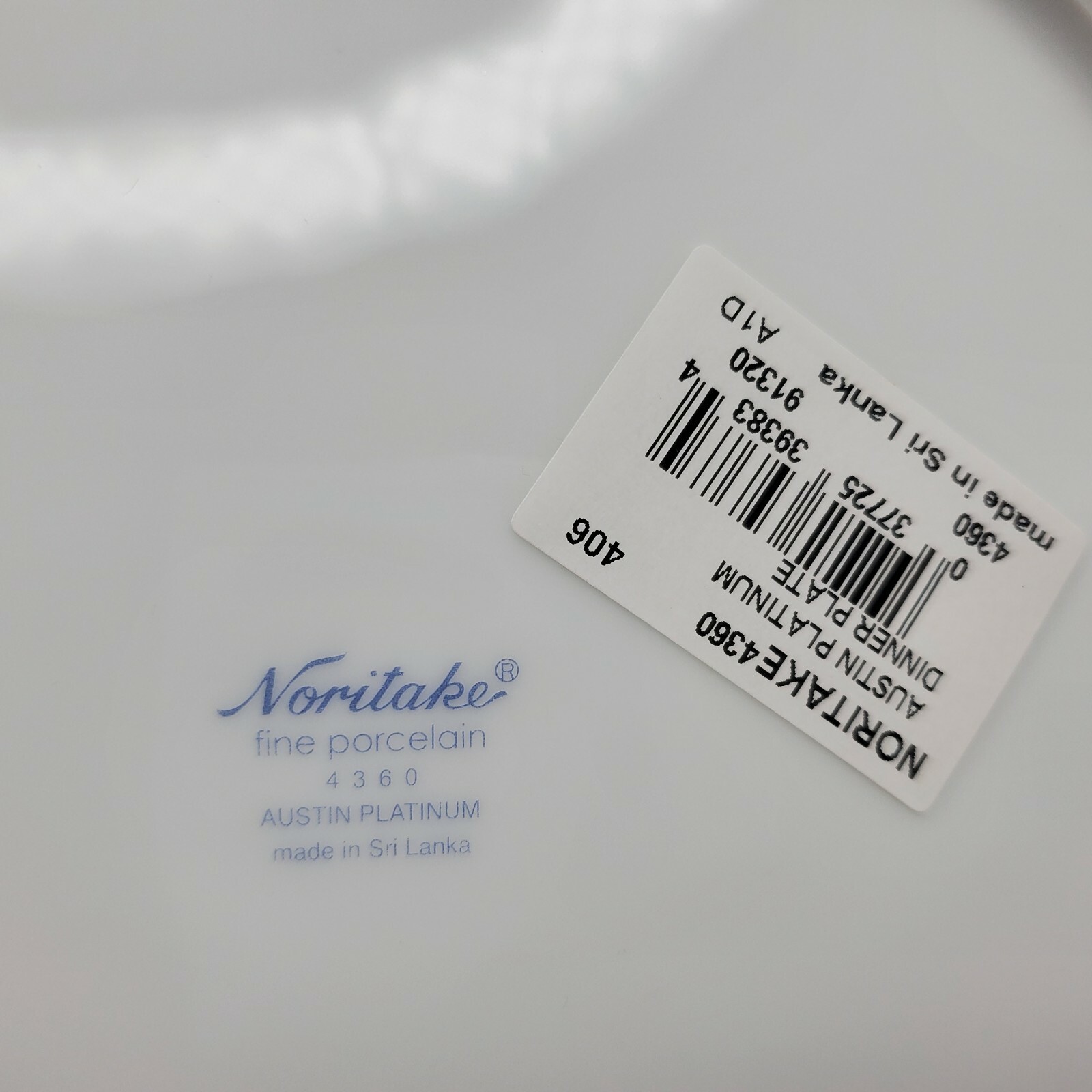 Noritake Austin Platinum 5 piece Place Setting (S)