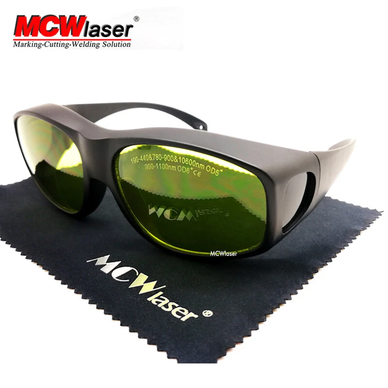 MCWlaser Laser Safety Goggles 190-440 & 780-900nm 900-1100nm 10600nm OD5+ CE - Image 4 of 4