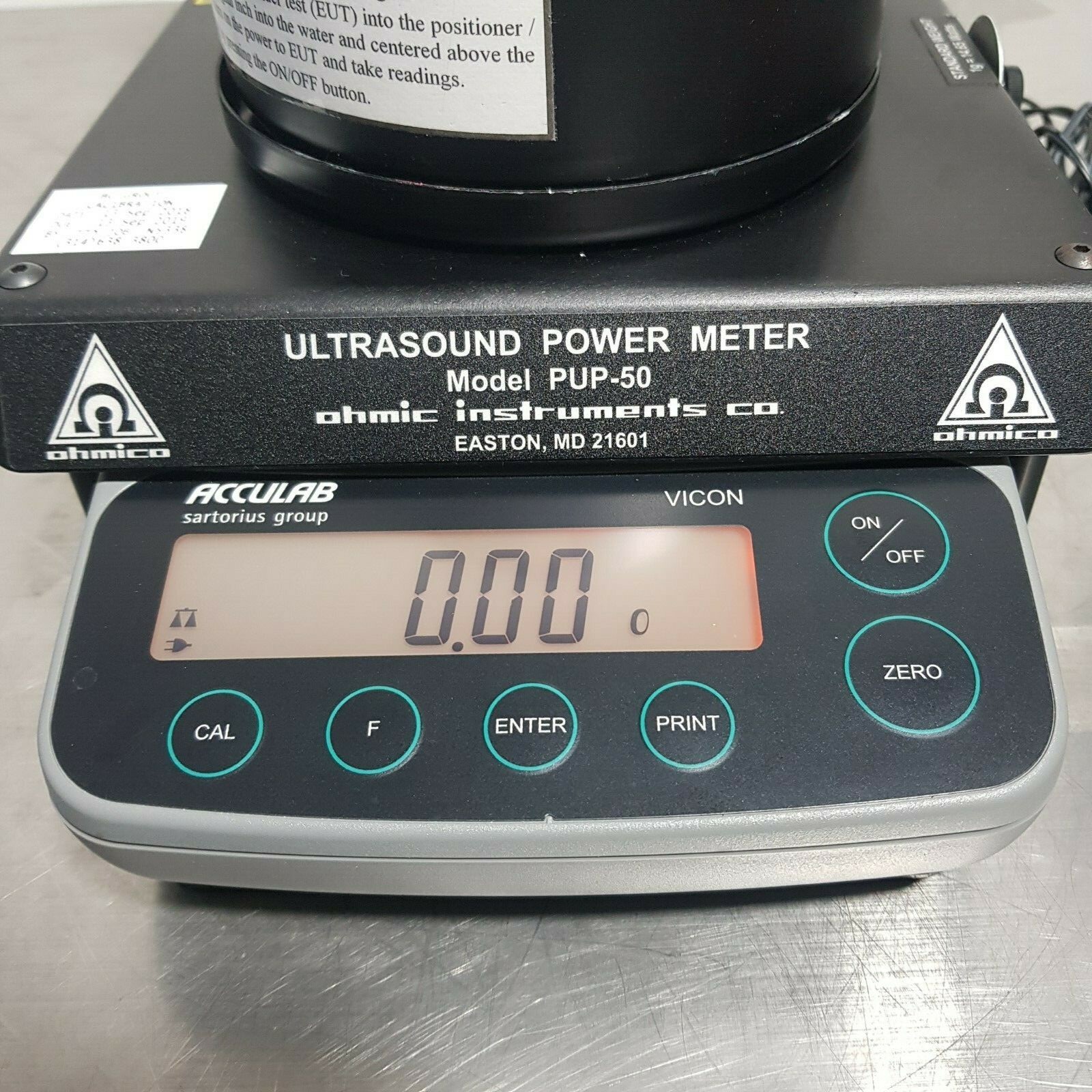 ULTRASOUND POWER METER PUP50 eBay