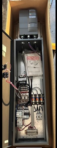 Siemens VBA17.5F120X VFD- 208V 7.5HP NEMA1 STD 7536-0000 VFD ByPass Option - Picture 2 of 11