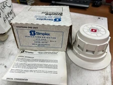 👀 NEW SIMPLEX PLUG IN IONIZATION DETECTOR HEAD 2098-9575