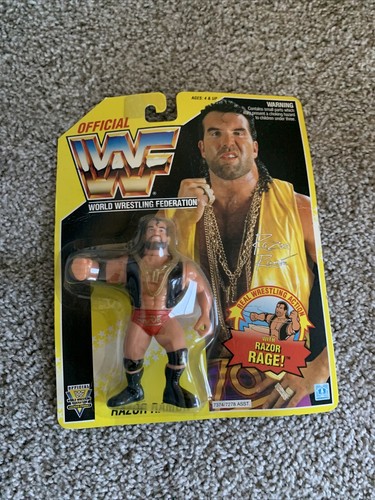 Wwf Hasbro US Card Razor Ramon New Sealed Moc...