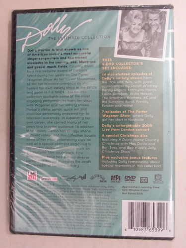 Dolly Parton The Ultimate Collection Volume 1 - DVD Set (6 Discs) Brand New - Picture 2 of 3