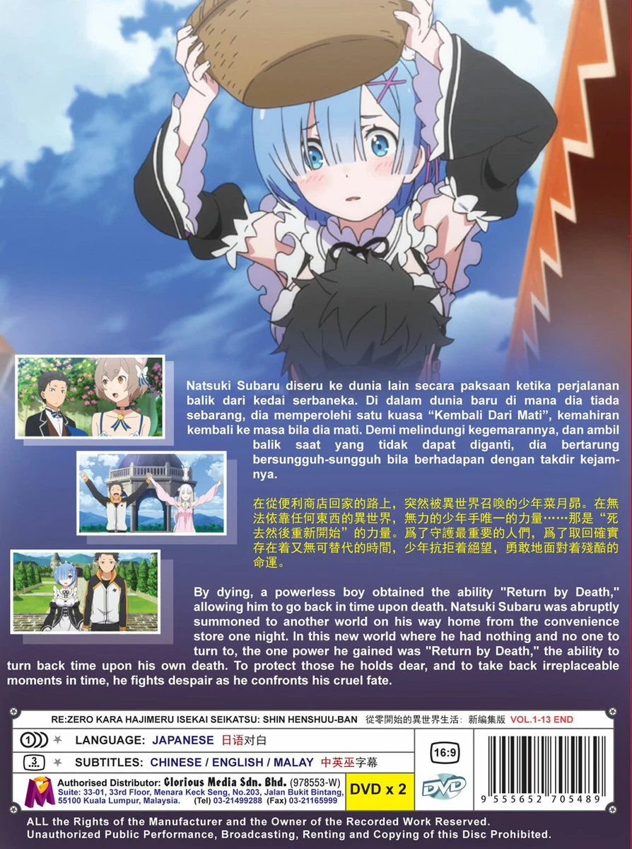 Re:Zero kara Hajimeru Isekai Seikatsu: Shin Henshuu-ban - Info Anime