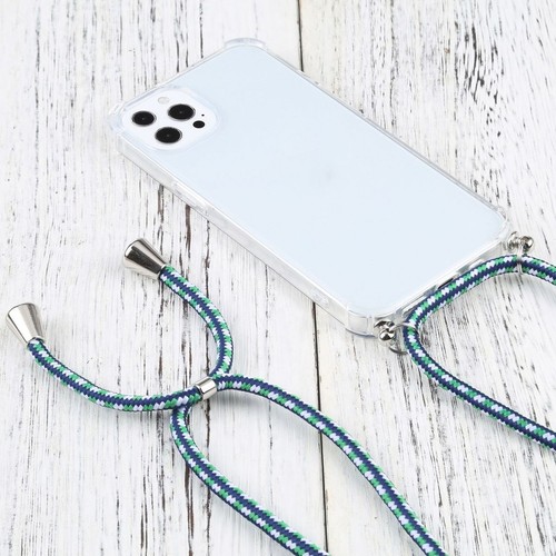 Łańcuszek na telefon komórkowy do Apple iPhone 13 Pro Max Etui na telefon Futerał ochronny Cover z paskiem Case - Zdjęcie 53 z 146