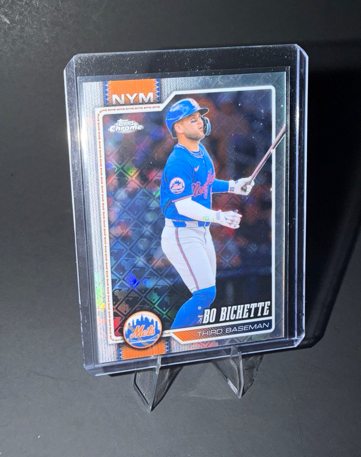 2026 Topps Chrome Logofractor Bo Bichette New York Mets #109