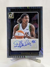 2025 Panini Donruss WNBA Diamond Miller Signature Series Autograph #SS-DM Lynx