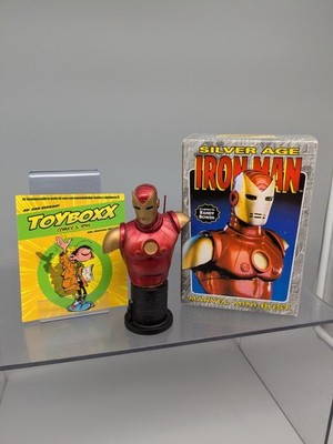 Marvel Silver AGE Iron Man  Bowen Designs Büste 14cm K8