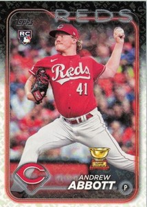 2024 Topps All Star Game Foil #214 Andrew Abbott Cincinnati Reds Rookie Cup