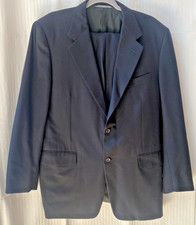Canali Exclusive Super 150 s 100 Wool Italian Suit Jacket Trousers Men s 42R