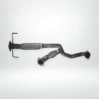 Abgasrohr Auspuffrohr Hosenrohr / Flexrohr FüR Mitsubishi Galant 2.5L MR464590