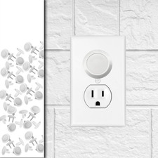 50 Pack - Outlet Plug Baby Safety Covers - Protect Little Kids from Electrical D