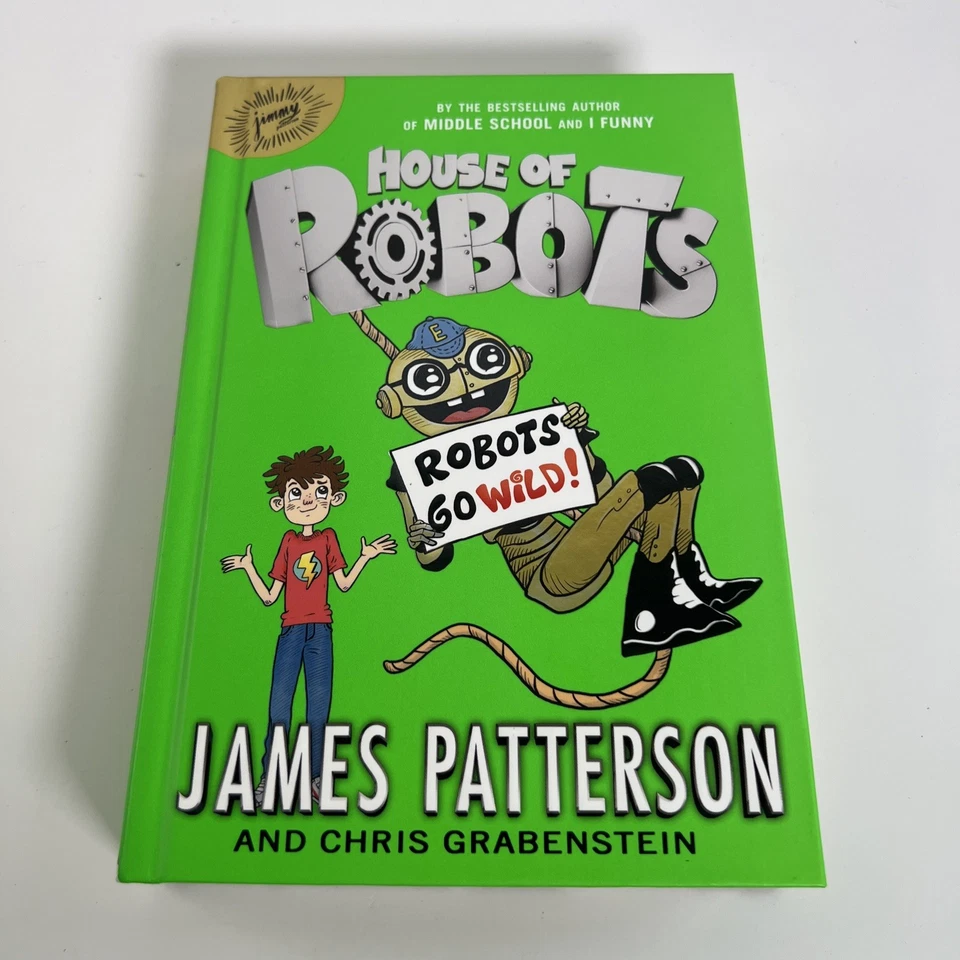 House of Robots 2 Robots Go Wild! Signed by James Patterson Autograph Book - Image 4 of 4
