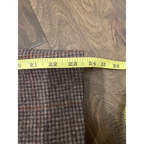 Brooks Brothers Camel Hair Blazer 100% Camelhair Brown Houndstooth 42R USA - Picture 7 of 12