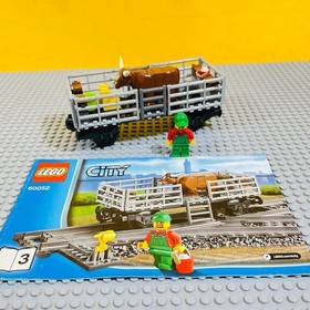 Lego City Cargo Train 60052 In 2014 No Box Used from Japan Tested