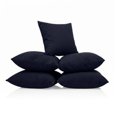 Pack of 4 Plush Velvet Cushion Covers Filled Cushions 18''x18'' Sofa Pillows Uk