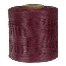 300D Waxed Thread 547 Yards Polyester Leather Sewing Waxed String Purple Red