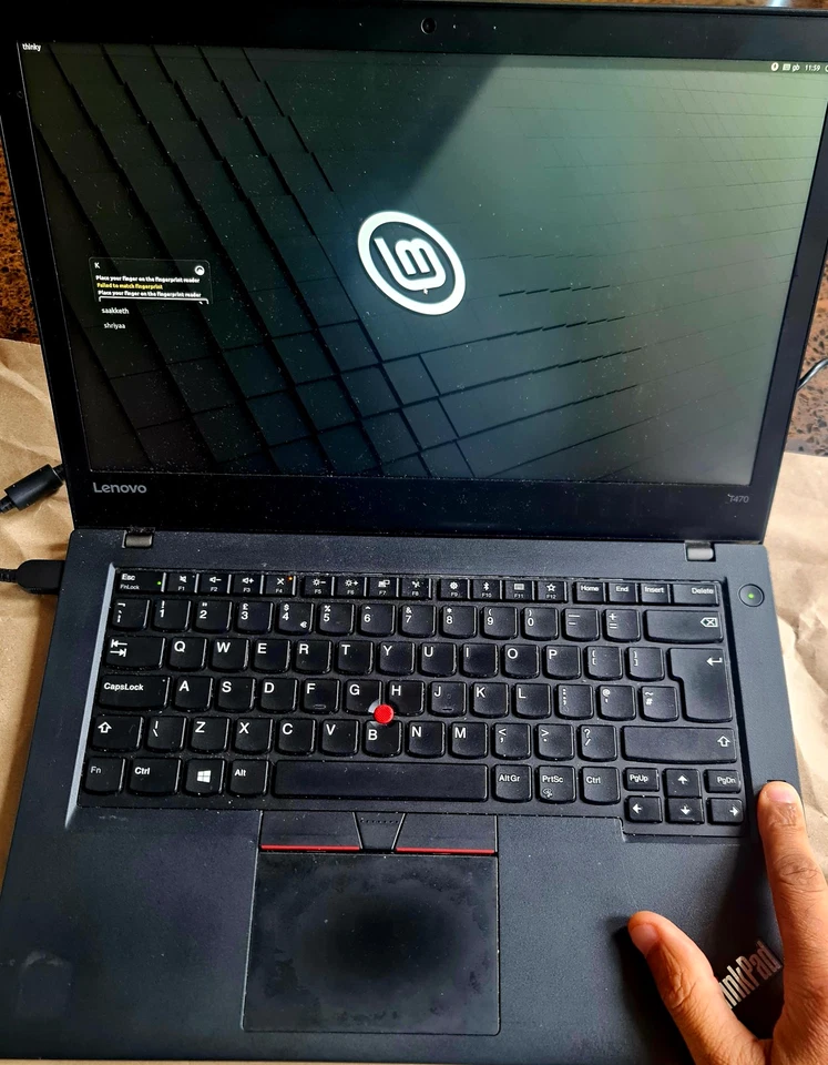 Lenovo ThinkPad T470 · i5-6300U · 8GB · 180GB, photo 1 of 5