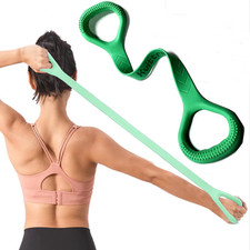 Figure 8 Resistance Band, Arm Back Shoulder Exercise Elastic Rope Stretch Fitnes