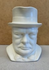 RARE 1941 J & G Meakin WINSTON CHURCHILL Toby Jug by Frank A Potts ENGLAND UK