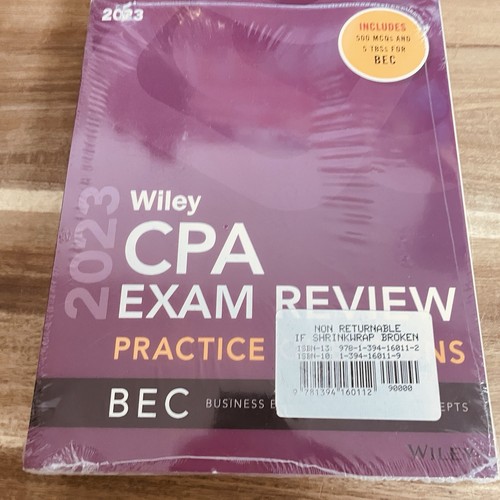 Wiley's CPA 2023 Study Guide + Question Pack: Business Environment and Concepts - Imagen 3 de 3