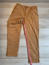 Old Navy tan brown chino pants size M women's 27" ins