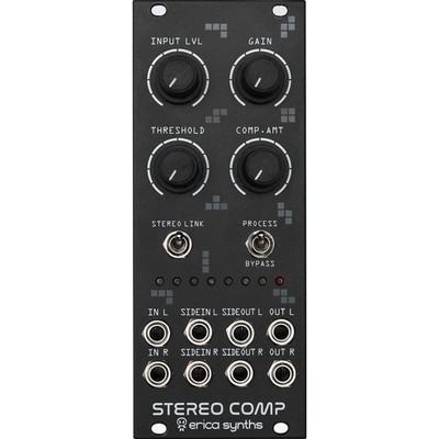 Erica Synths Stereo Compressor - Effekt Modular Synthesizer