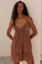NWT Size M - Anthropologie Gauze Cover-up mini dress (100% Cotton) NWT US$ 68