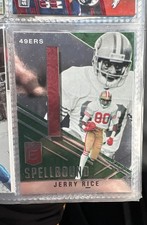 2021 Panini Donruss Elite - Spellbound Jerry Rice #S-I Green