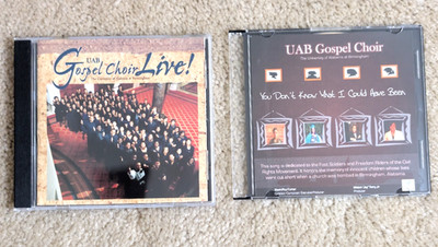 UAB Gospel Choir 2-CD LOT: Live, You Don't Know What I Could Have Been