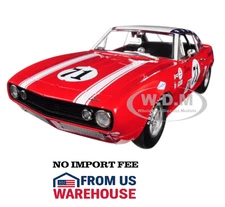 ACME 1/18 1967 Chevгolet Camaro #71 Joie Chitwood Chargin' Cherokee LE